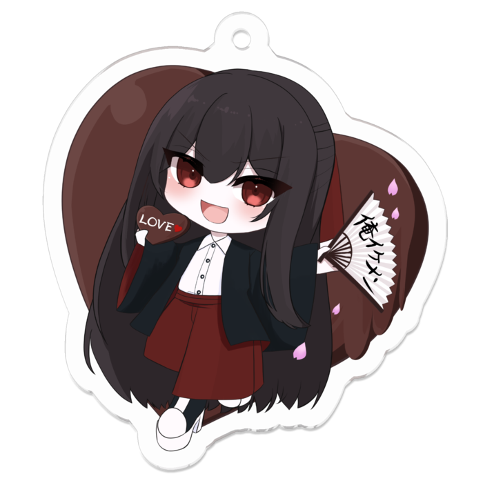 ルギラアクリルキーホルダー - 50 x 50 (mm)