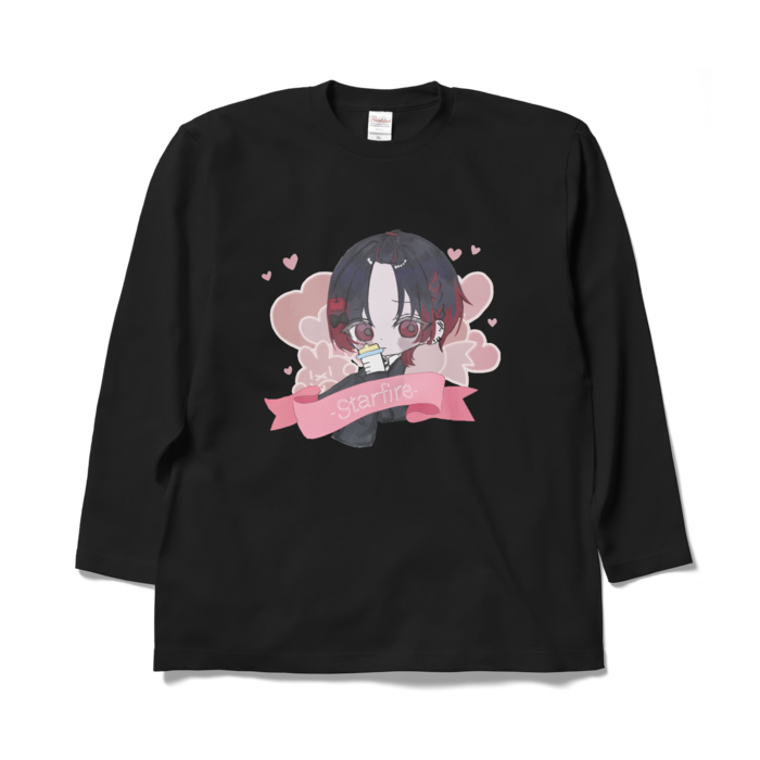 ロングスリーブTシャツ - XL - ブラック