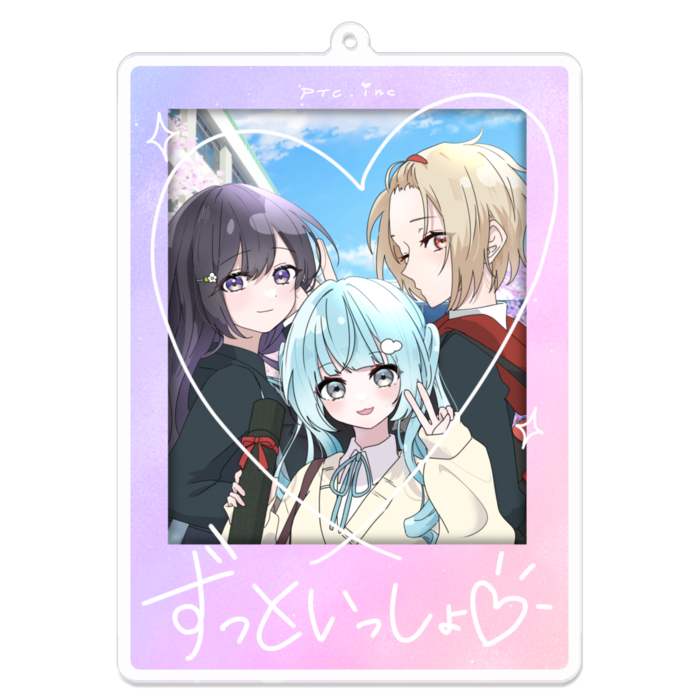 アクリルキーホルダー - 100 x 100 (mm)