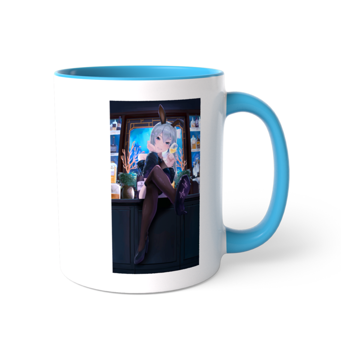 ツートンカラーマグカップ - 直径 8.2cm / 高さ 9.5cm