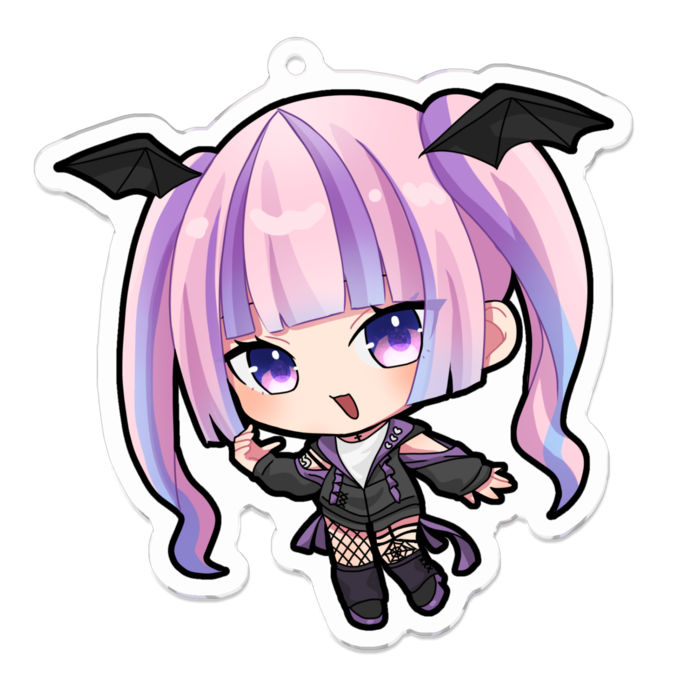 アクリルキーホルダー - 70 x 70 (mm)