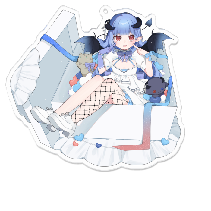 アクリルキーホルダー - 100 x 100 (mm)