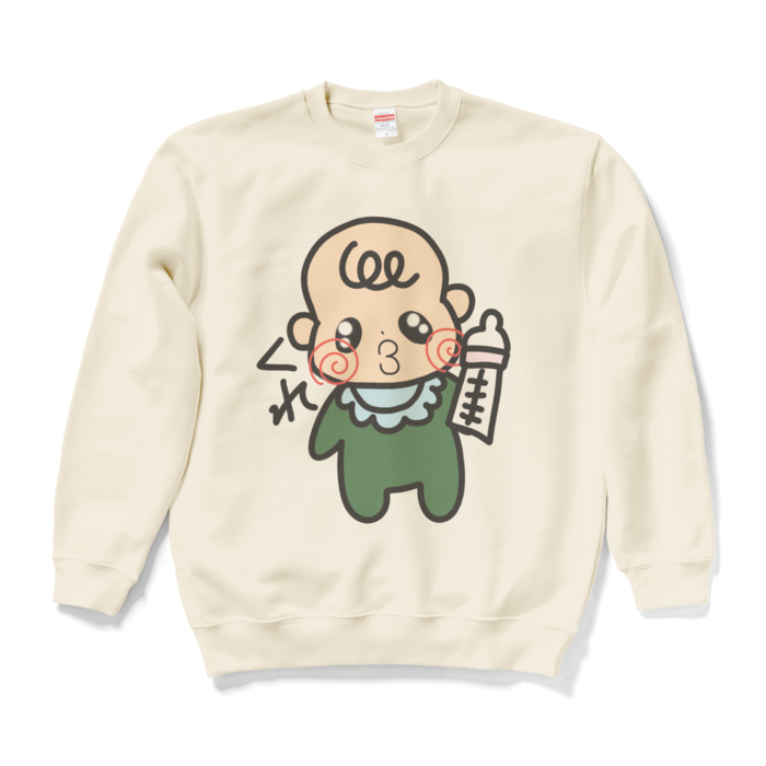 スウェット - L - ナチュラル