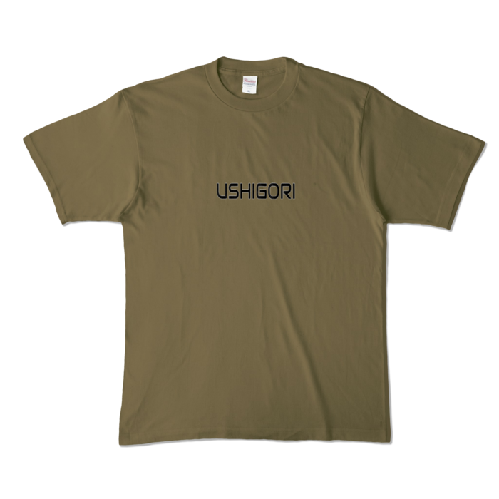 カラーTシャツ - XL - オリーブ (濃色)
