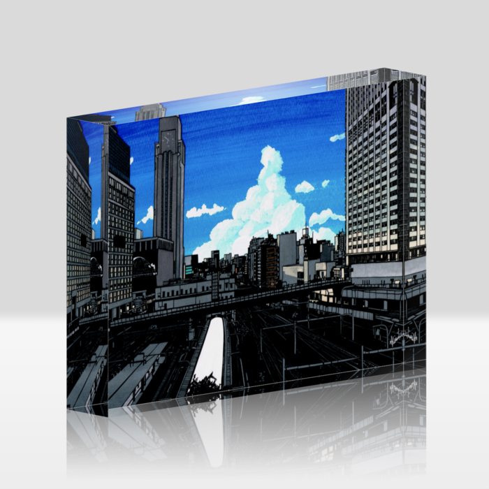 アクリルブロック - 148x100mm