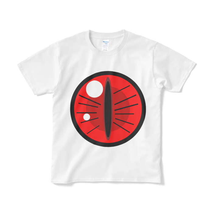 めだまビーストTシャツ(レッド)（短納期） - S - ホワイト