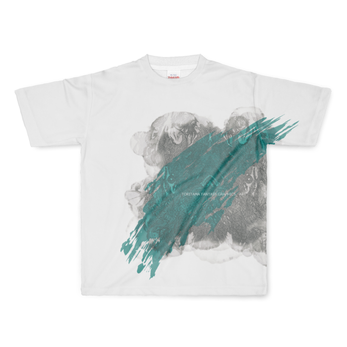 フルグラフィックTシャツ - L - 正面印刷のみ
