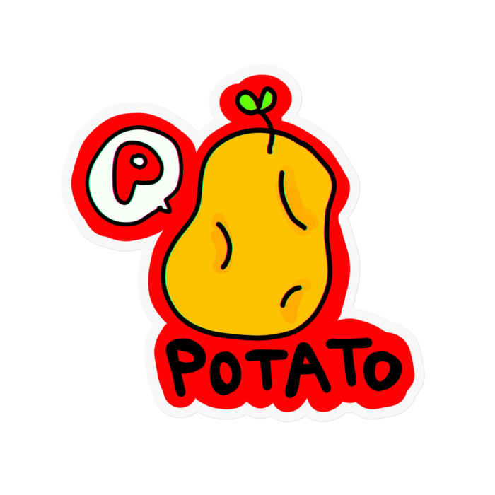 ステッカー - 100 x 100 (mm)(1)