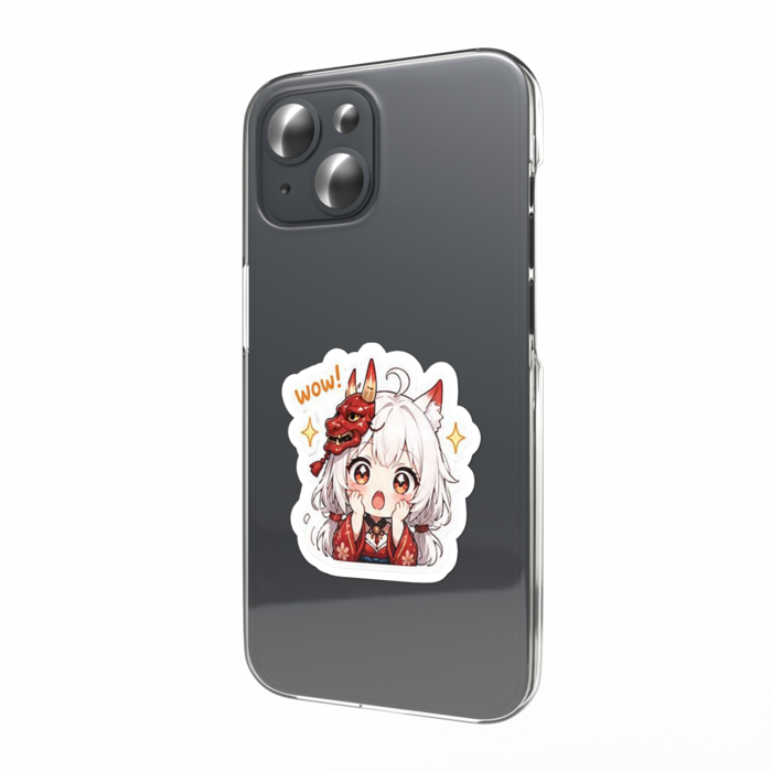 スマホステッカー - W55 × H91mm 以内(2)