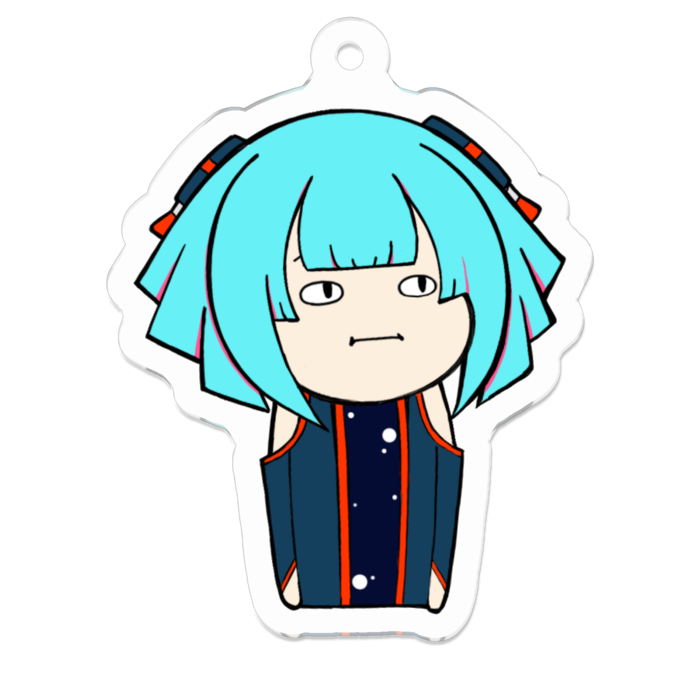 アクリルキーホルダー - 50 x 50 (mm)