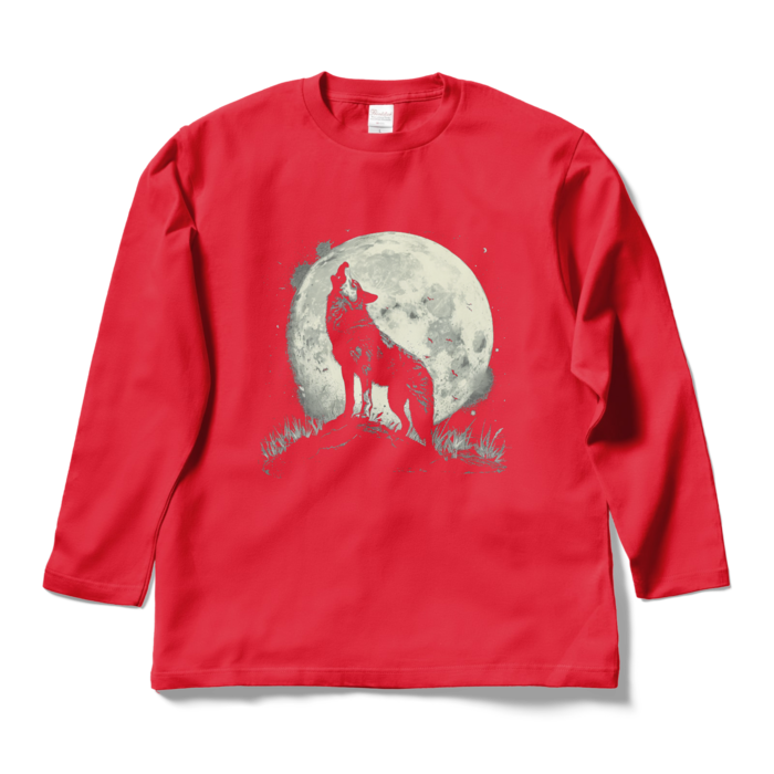 ロングスリーブTシャツ - L - レッド