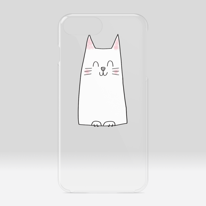 白猫さん（iPhone 6 Plus / 7 Plus / 8 Plus）