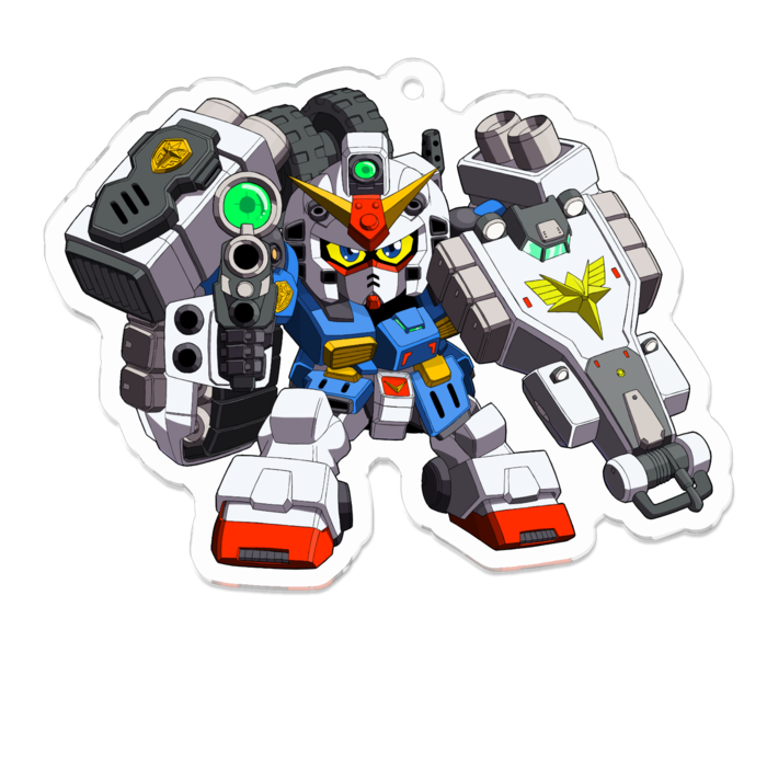 アクリルキーホルダー - 70 x 70 (mm)