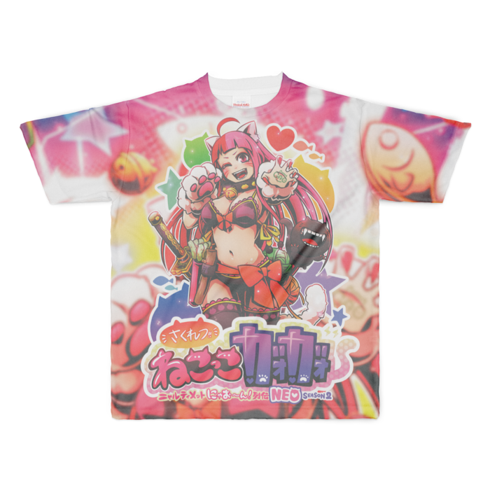フルグラフィックTシャツ - XL - 両面印刷