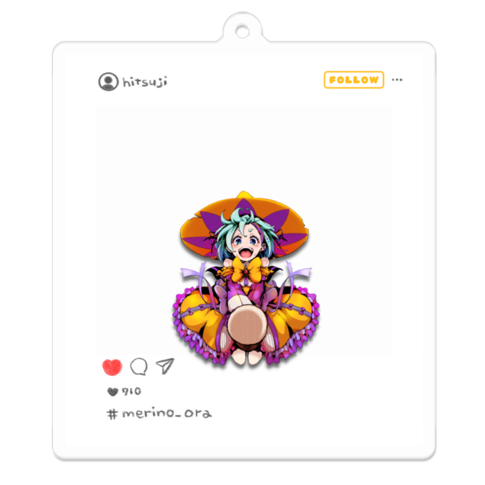 -通常ver.- アクリルキーホルダー（コーティング） - 70 x 70 (mm)(1)