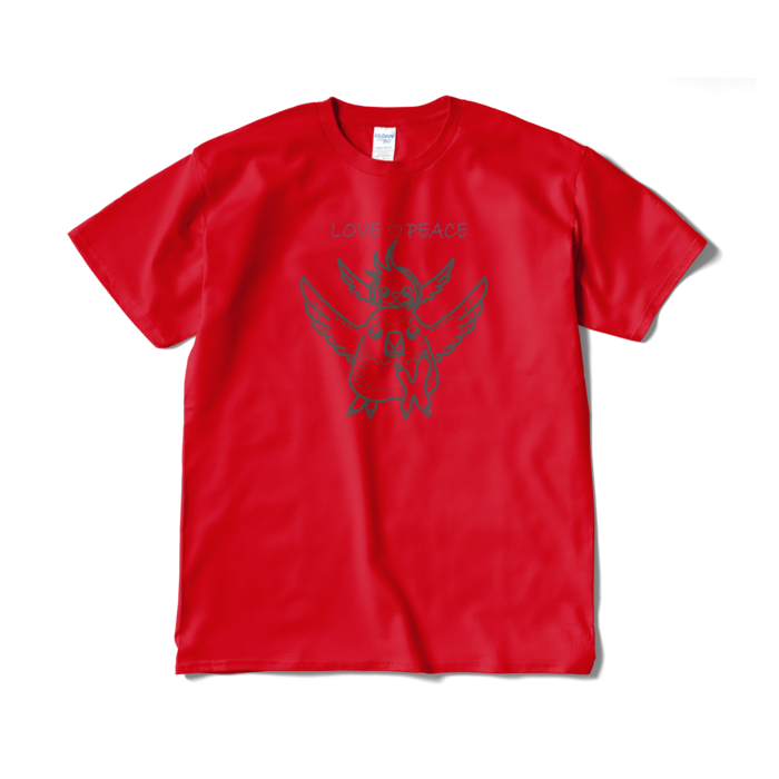 Tシャツ(短納期) - XL - レッド