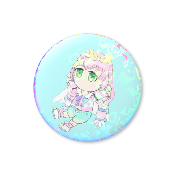 ホログラム缶バッジ - 76mm