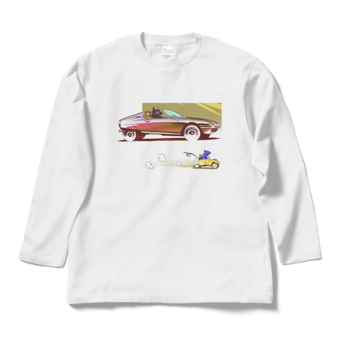 ロングスリーブTシャツ - L - ホワイト