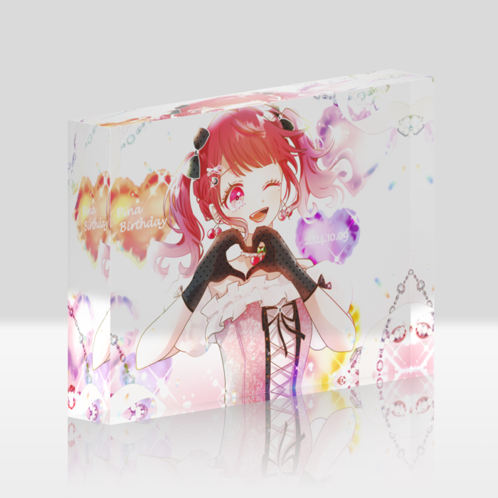 アクリルブロック - 148x100mm