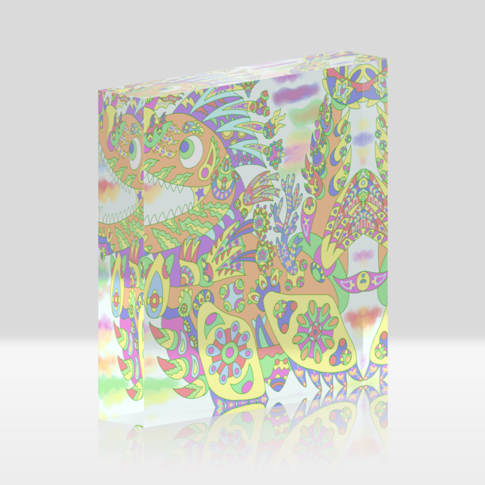アクリルブロック - 100x100mm