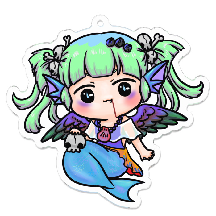 アクリルキーホルダー - 70 x 70 (mm)