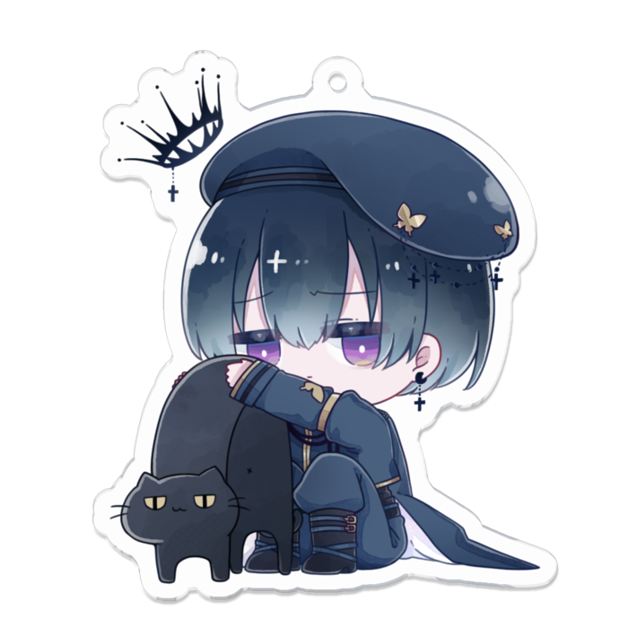 アクリルキーホルダー - 70 x 70 (mm)
