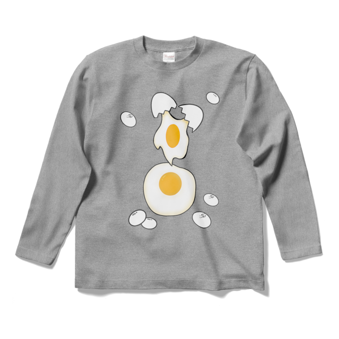 ロングスリーブTシャツ - S - 杢グレー