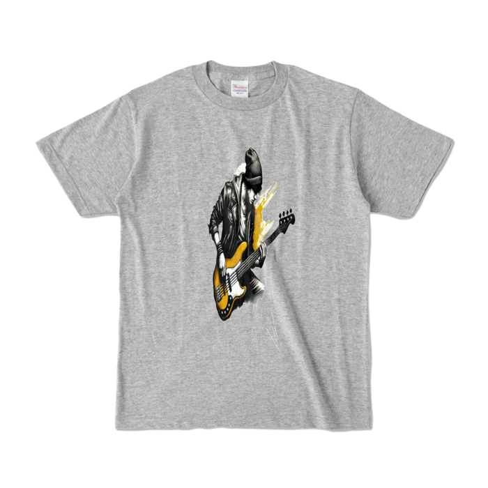 カラーTシャツ - S - 杢グレー (濃色)