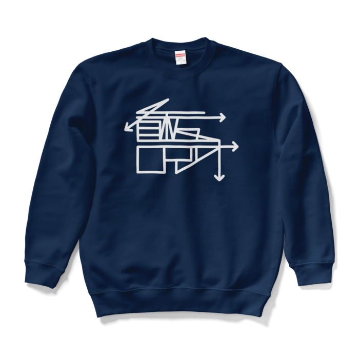 スウェット - L - ネイビー