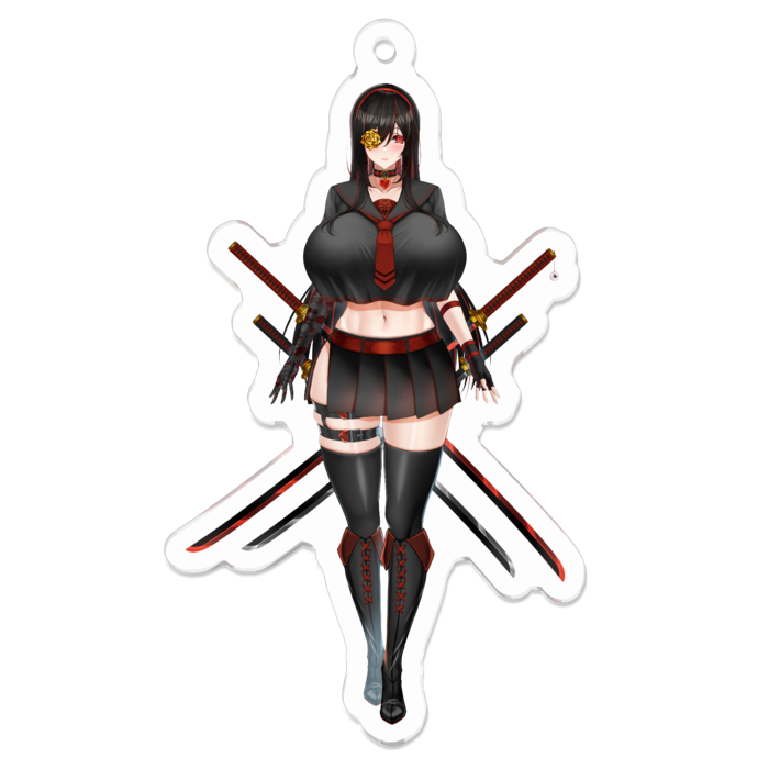 アクリルキーホルダー - 70 x 70 (mm)