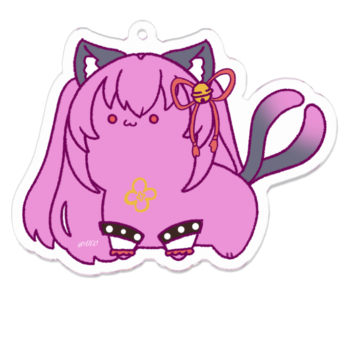 アクリルキーホルダー - 70 x 70 (mm)