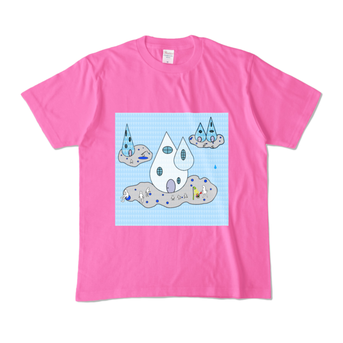 カラーTシャツ - M - ピンク (濃色)