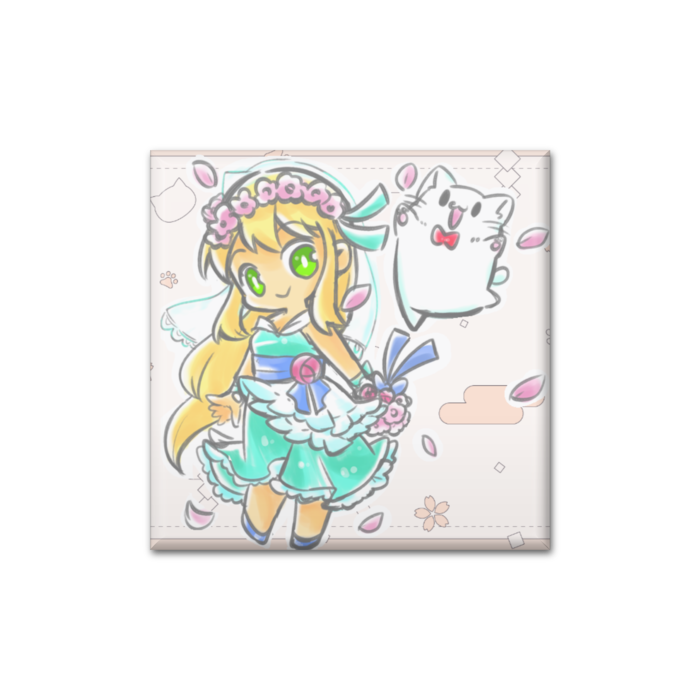 缶バッジ - 四角形40mm