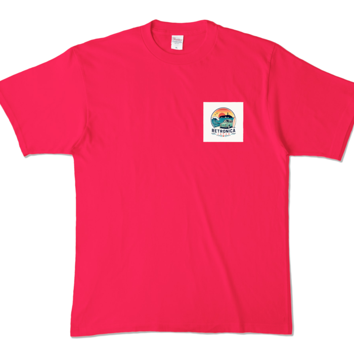 カラーTシャツ - XL - ホットピンク (濃色)