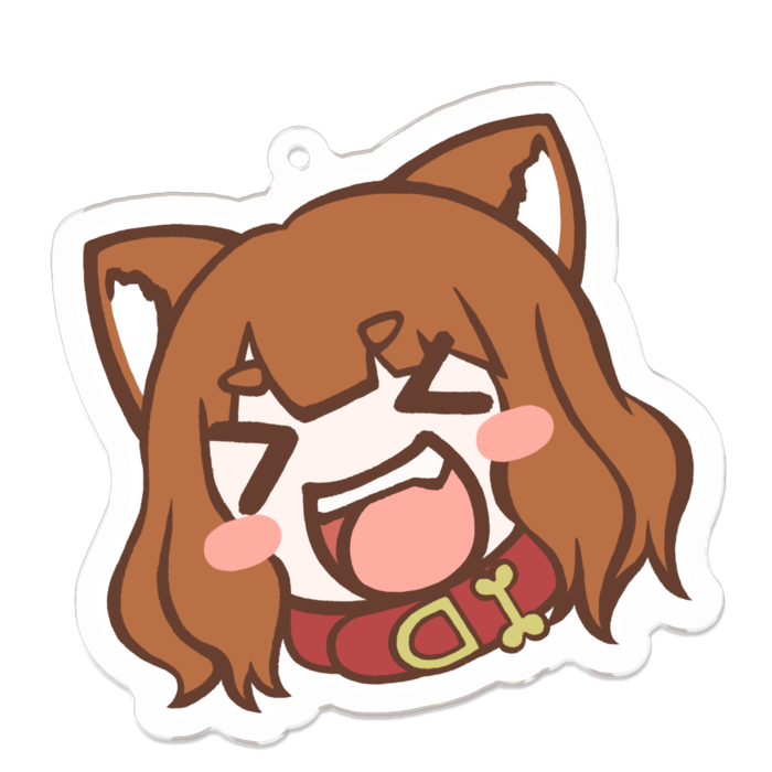 アクリルキーホルダー（コーティング） - 70 x 70 (mm)