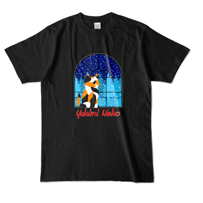 カラーTシャツ - L - ブラック (濃色)