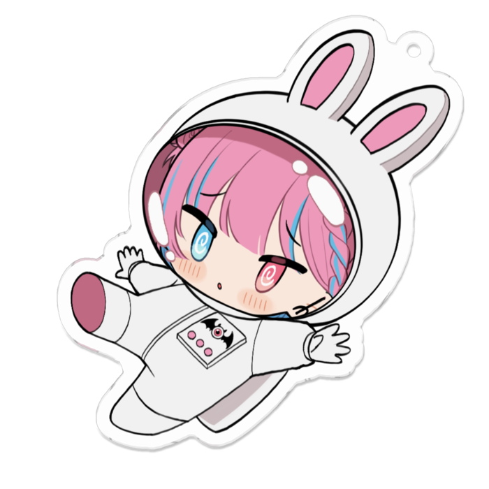 アクリルキーホルダー - 70 x 70 (mm)