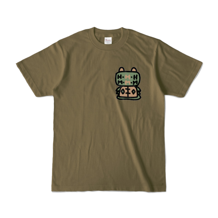カラーTシャツ - S - オリーブ (濃色)