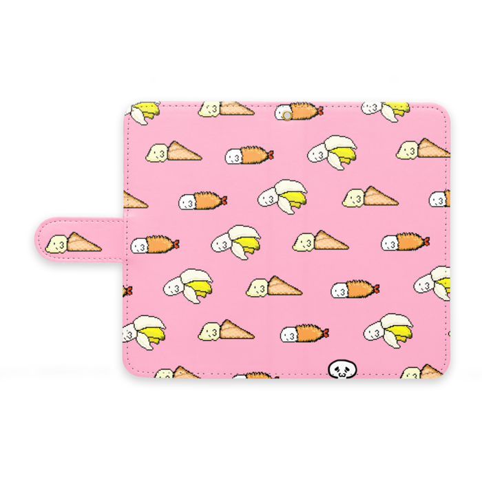 手帳型Androidケース - M - ストラップ穴 あり