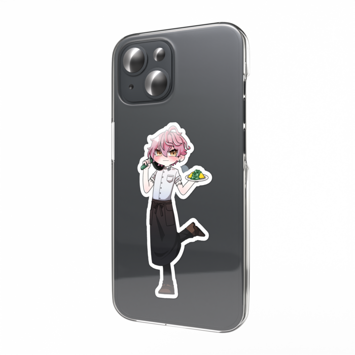 スマホステッカー / 照れ眼鏡なし