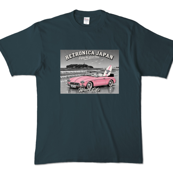 カラーTシャツ - XL - デニム (濃色)