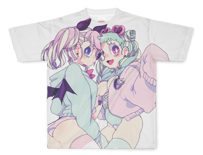 フルグラフィックTシャツ - L - 正面印刷のみ
