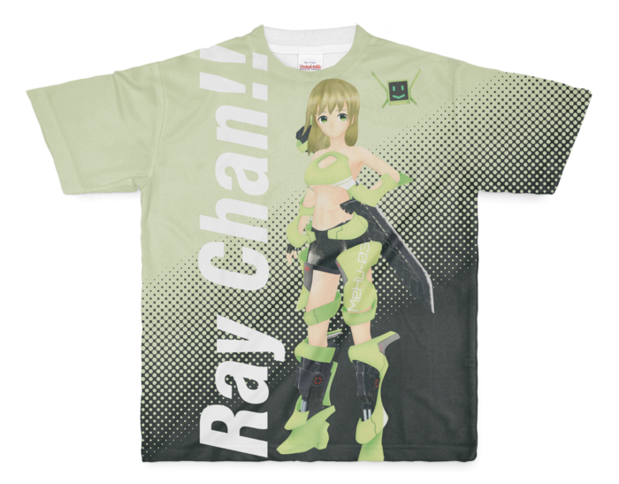 フルグラフィックTシャツ - M - 正面印刷のみ