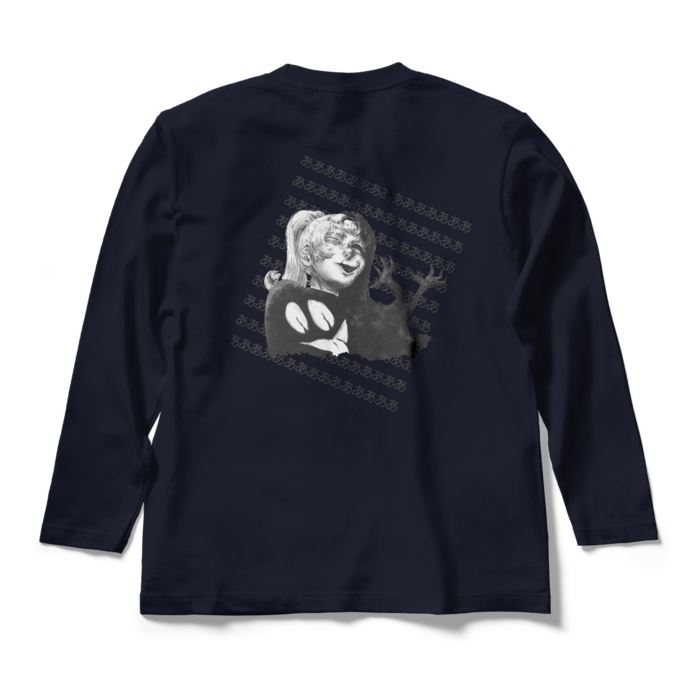 ロングスリーブTシャツ - M - ネイビー