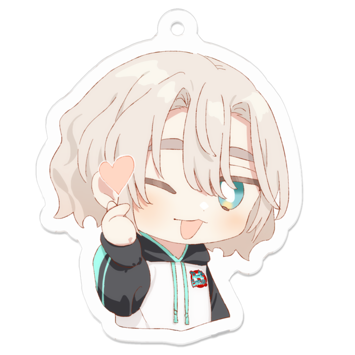 アクリルキーホルダー - 50 x 50 (mm)