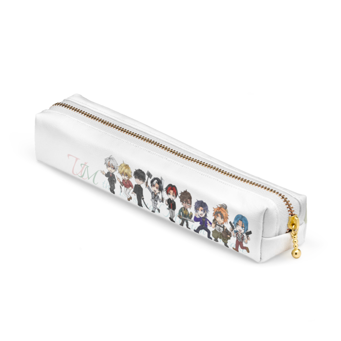 ペンケース - 20 x 4 x 4cm - ホワイト