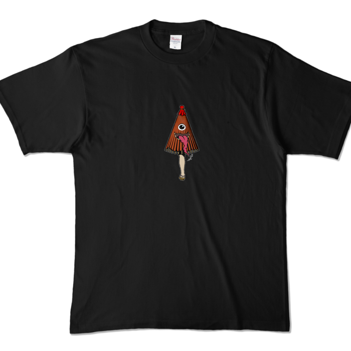 カラーTシャツ - XL - ブラック (濃色)