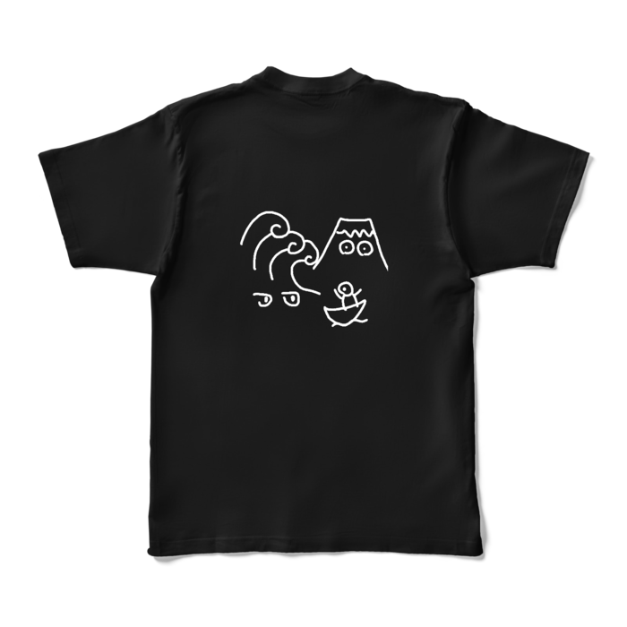 カラーTシャツ - XL - ブラック (濃色)(1)