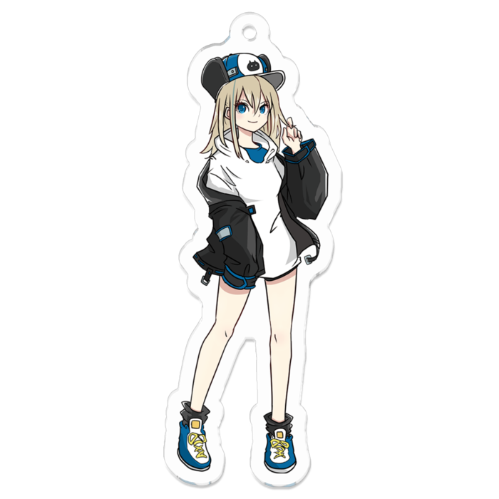 アクリルキーホルダー（コーティング） - 70 x 70 (mm)