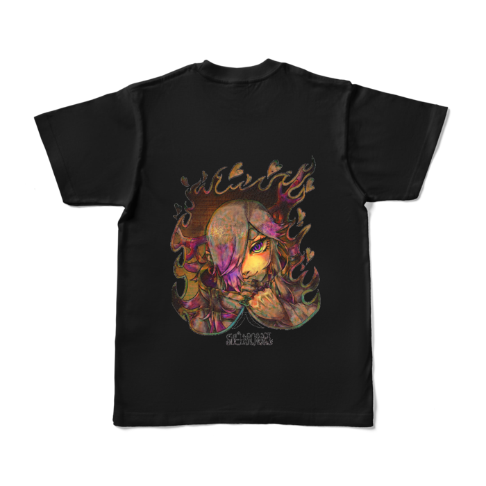 錆ムーディーTシャツ背中デザインS